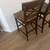 Ethan Allen Blake wood Counter stools set of 2 8 thumbnail