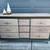 Vintage Newly Refinished 9-Drawer Dresser / Credenza / Entryway / Buff 7 thumbnail