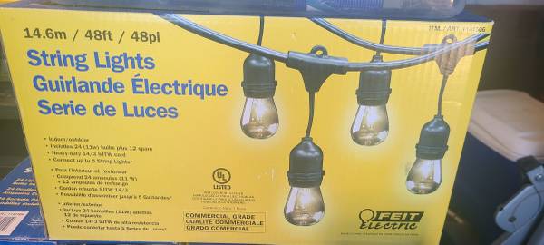 String lights 3 boxes New 1
