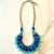 TALBOTS Vintage Beaded Statement Necklace 2 thumbnail
