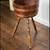 Lane Vintage Rustic Firkin Half Barrel Tripod Plant Stand Planter Pot 2 thumbnail