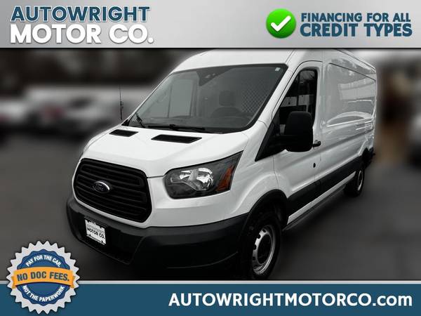 2016 Ford Transit Cargo Van T-350 148 Med Rf 9500 GVWR Sliding RH Dr 1