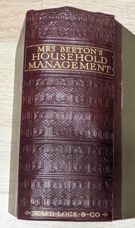 Antique Book (1920s) - MRS. BEETON'S HOUSEHOLD MANAGEMENT 1