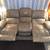 Pillow Top Manual Reclining Sofa Couch and Recliner Manuel Set 4 thumbnail