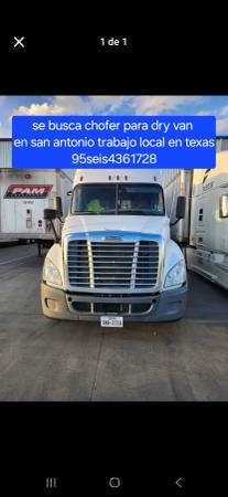 Nesesito conductor de camiones con CDL 1