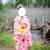 Made in Japan Shichigosan 7-year-old girl multi-piece kimono set 9 thumbnail