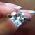 Sterling Silver Ring (size 6) with Sparkling Crystal Heart 3 thumbnail