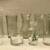 Vintage Clear Glass Flower & Bud Vases & Covered Jars — $4 -$20 each 1 thumbnail