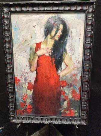 Henry Asencio In Bloom Painting 1