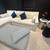 Steven Shell Custom Corner Sofa, Ottoman & Rug 1 thumbnail
