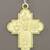 Bellezza Bronze Diamond-cut Double-sided Cross--NIB 1 thumbnail