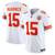 Brand New Kansas City Chiefs Patrick Mahomes Jersey White Brand New w 2 thumbnail