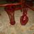 Vintage Burgundy Vase & Decanter. 2 thumbnail