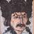 BOHDAN BORZEMSKY POINTILLIST PORTRAIT UKRAINIAN HUTSUL VINTAGE FAMOUS 3 thumbnail