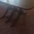Duncan Pfyfe painted dining room table and 2 Willett chairs 5 thumbnail
