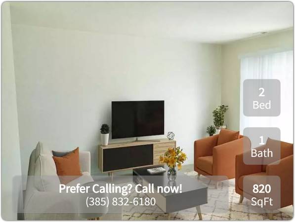 $1,341 / 2 habitaciones - 820 pies² - Una oferta así no aparece todos los días. ¡2 habitaciones, 1 baño! (West Valley)63674310880899122
