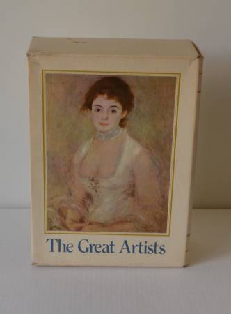 Art-The Great Artists Collection, 25 Books With Prints-Complete Set 1
