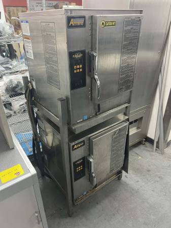 Dual Stack AccuTemp Boiler Free Food Steamer N61201E06000200 1