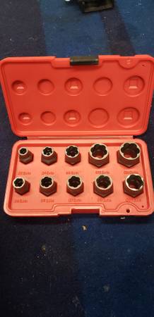 Sears Craftsman USA Made Bolt Out Set 10 Pieces 1
