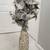 Z Gallerie Seashell Vase 25"H x 10.5"W x 4.5" D w/ Flowers 43"H Total 2 thumbnail