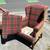 WING BACK CHAIR with OTTOMAN drexel heritage 10 thumbnail