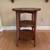 Round Side Table (or Nightstand) - Solid Wood 2 thumbnail