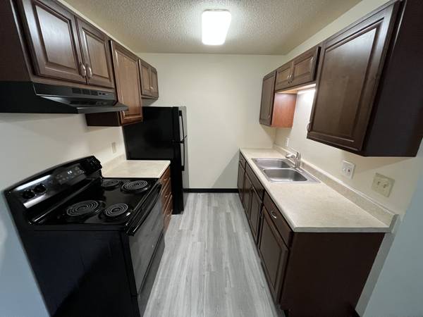 Corner Unit! Main Level Two Bedroom Apartment Available Now! 1