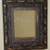 Shabby Chic / Distressed Black Frame Wall Mirror 1 thumbnail