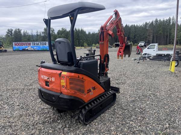 Hitachi ZX14 Excavator - Hydraulic Thumb - New Tracks - LOW 1800