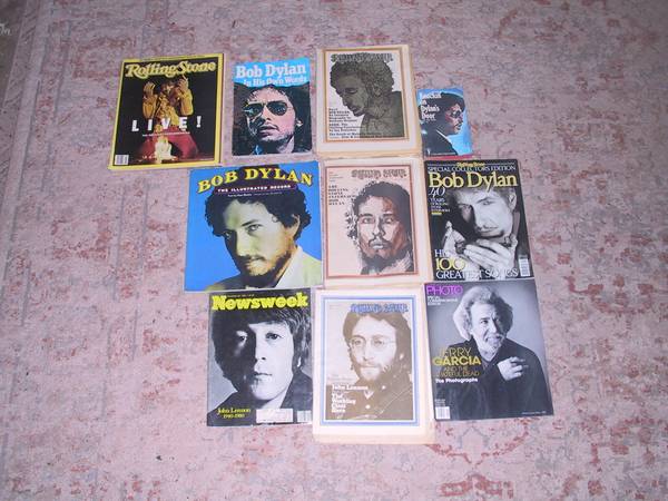 Bob Dylan Collection "+" Lennon , Garcia , Hendrix 1