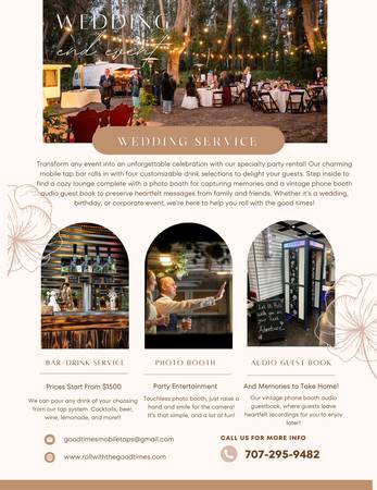 Elevate Your Event with Roll With The Good Times Mobile Tap Bar & More 1