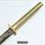 Handmade Samurai Katana Sword High Manganese Steel Golden Blade 7 thumbnail