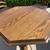 Solid Wood Octagon Dining Table + 4 Matching Ladder-back Chairs 2 thumbnail