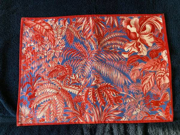 6 Red & Blue Placemats 1