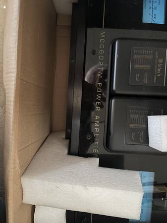 McIntosh ~ MCC602TM ~ AutoSound Amplifier 1