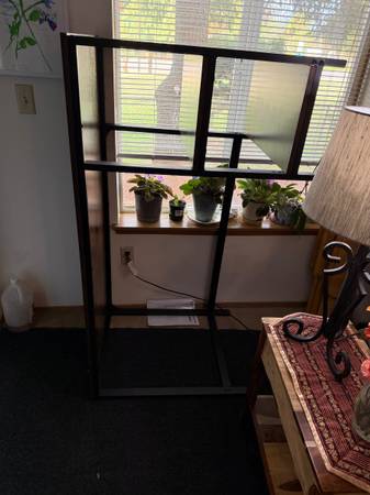Desk Solid Wood & Iron 24”x55” 1