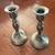 Vintage Pewter Candlestick Holders 1 thumbnail