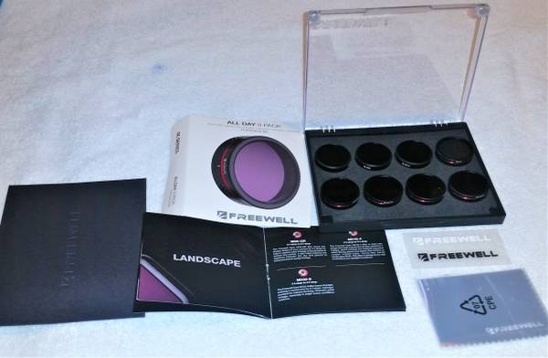 Freewell 4K Series 8 Pack Filters 1