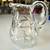 Vintage crystal 5” pitcher American Brilliant Pattern with cut rim 2 thumbnail