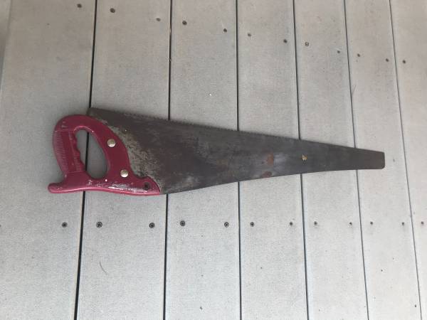 Cross cut saw 1