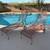 Outdoor Wrought Iron Patio Loungers 1 thumbnail