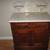 Antique Victorian Eastlake walnut marble commode 1 thumbnail