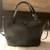 Authentic Coach Metro Leather Small Tote Bag w/ Crossbody Strap -Black 4 thumbnail