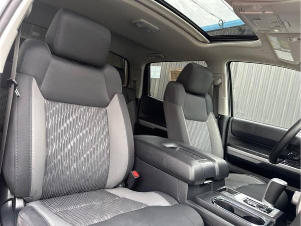 2021 Toyota Tundra CrewMax SR5- Cement Gray - Topper - No Accident His - $33,990 (5400 Federal Blvd. Denver. 80221)63621827201155123