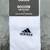 NEW Adidas Unisex White Metro Soccer Arch Ankle Compression Socks Med 1 thumbnail