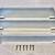 OEM Speed Queen Dryer Baffle Set of (3) with screws D510102W; 510102W. 1 thumbnail