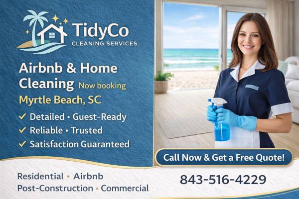 Cleaning services (airbnb, house, office) 1