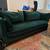 Green 80" Square Arm Sofa - $400 OBO 1 thumbnail