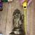 Vintage brass sculpture of an upright hand 4 thumbnail