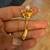 18k Italian yellow Gold Pin Brooch with Natural Akoya Pearl  & Diamond 3 thumbnail